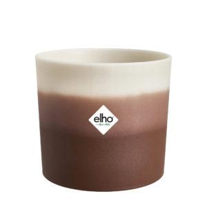 Maceta Degrade 16cm Elho - Marrón