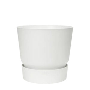 Maceta Greenville Blanca - 18 cm